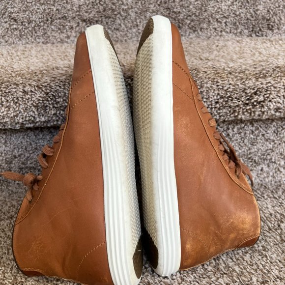 Cole Haan Grand OS Men\'s Tan Ankle Boots.